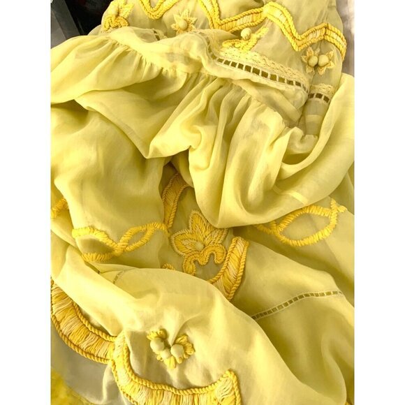 MINT by Jody Arnold ( Anthropology) long / maxi dress size 0 strappy - Picture 8 of 9